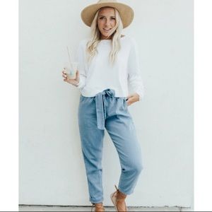 CJLA “Kate” Pants, Denim Blue